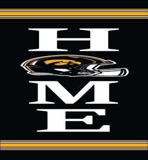 Home Helmet University Of Iowa Porch Leaner